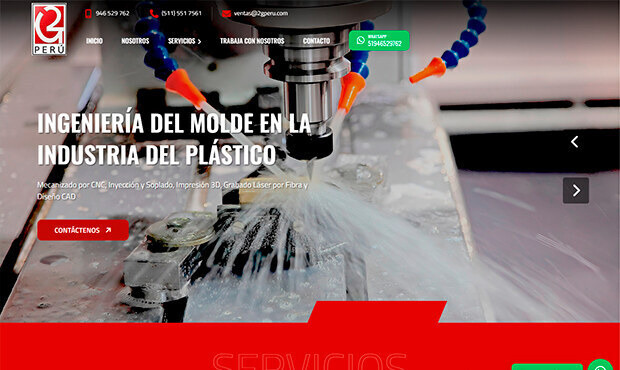 2gperu.com - Página Web Institucional 2gperu.com