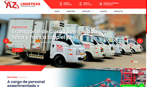azlogisticas.com
